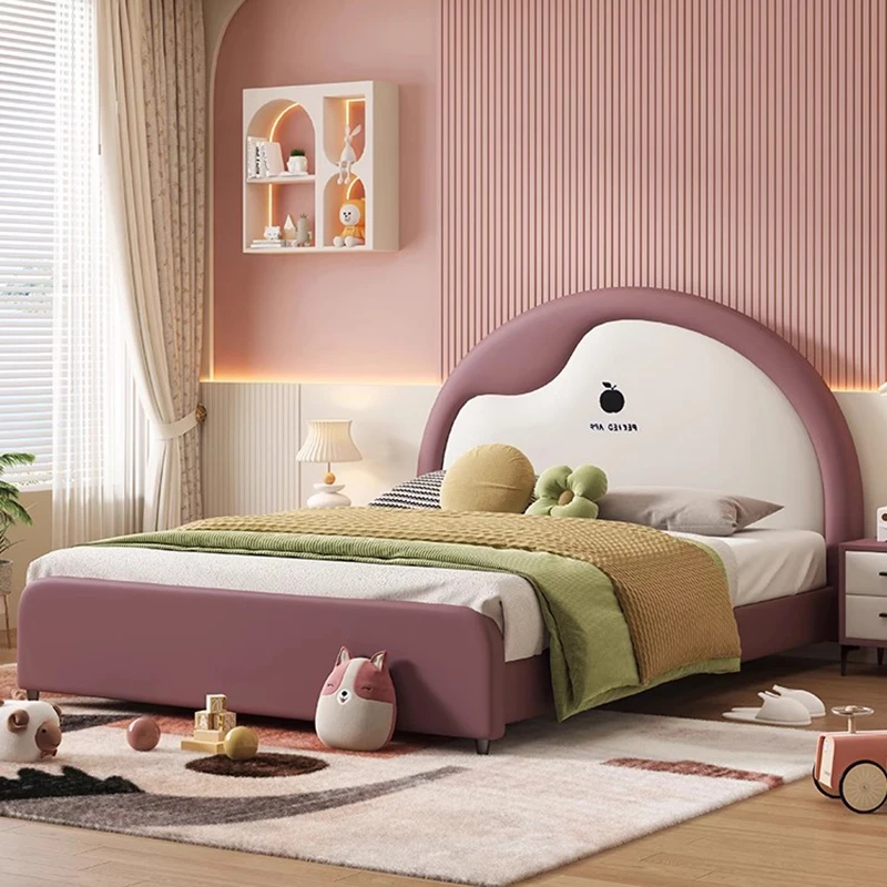 

Спальная платформа, кровать, каркас для спальни, замок, полный дизайн для девочек, массажная кровать, кожа принцессы Letto Matrimoniale, уникальная мебель