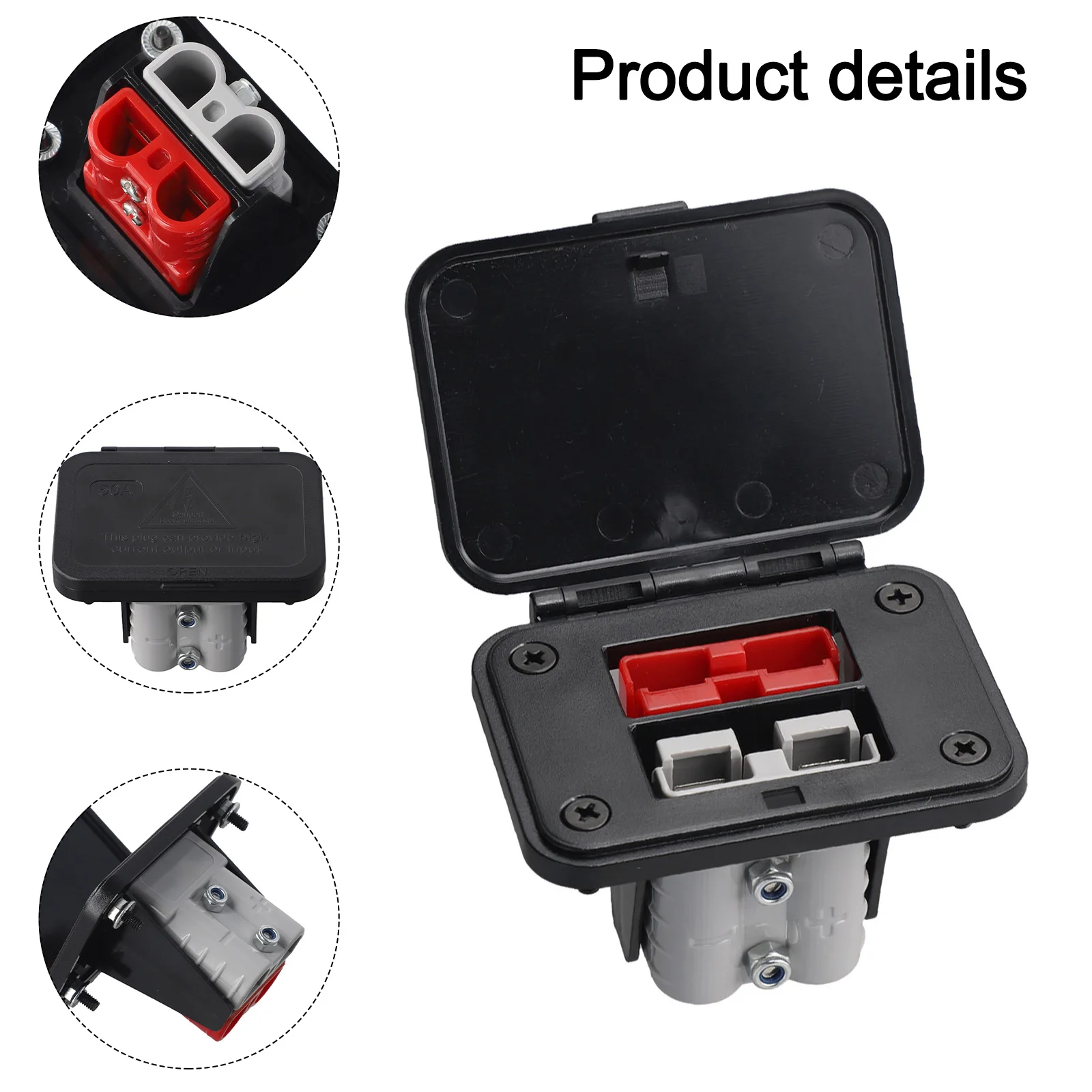 

Cleverly Designed Dual Flush Mount Bracket Panels Tailored to Enhance Performance of Electrical Connections at High Currents