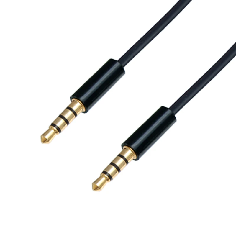 5M 7M 4 Pole Stero Audio Cable Car AUX MP3/MP4 3.5mm Male to Male