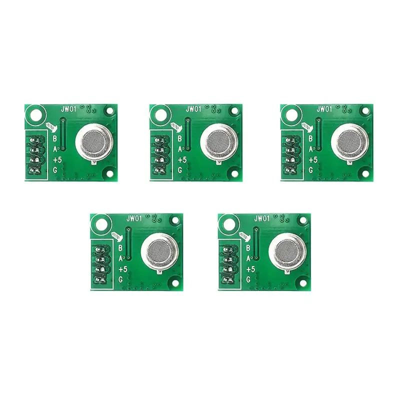 AY14 -5Pcs Air Pollution Sensor JW01-C02-V2.2 VOC Air Quality Detection Module ZP07 MP503 For C02 Benzene Formaldehyde Alcohol