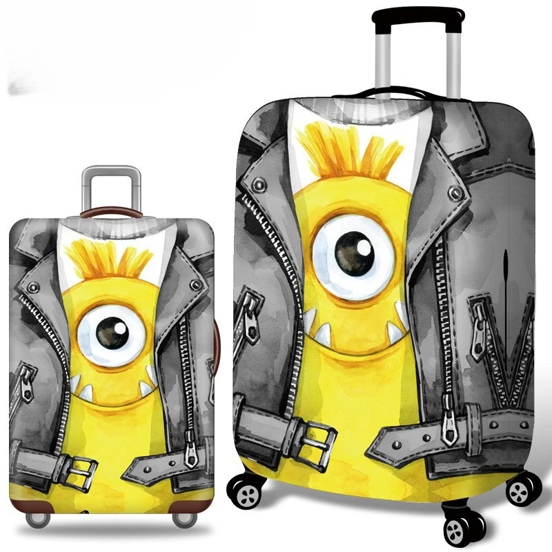 

Luggage cover Cute trolley dustproof cover Cat pet travel dustproof elastic cover bag