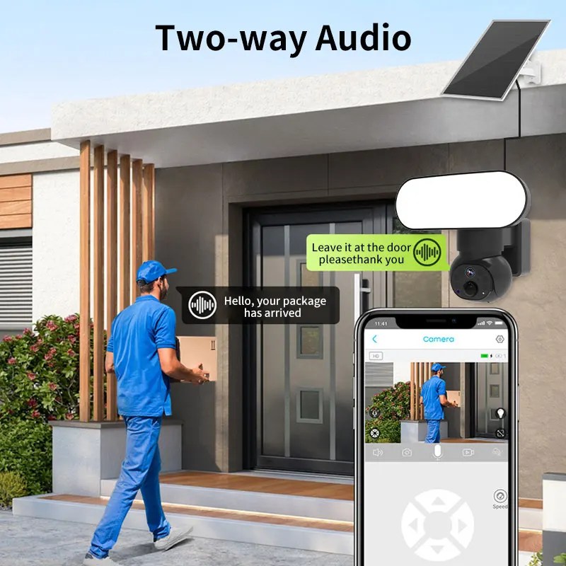 

3MP Ubox APP Прожектор Солнечная энергия WIFI/4G IP Купольная камера Полноцветный AI Обнаружение гуманоидов Домашняя безопасность CCTV Радионяня