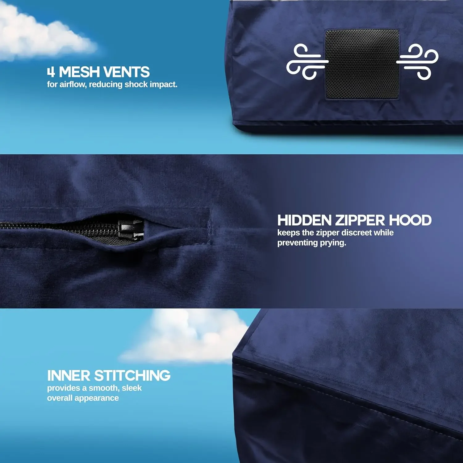 Z_4 x 6 Ft Crash Pad – Soft Velvet Cover Sensory Crash Pad for Kids with Durable Shock-Absorbing Foam, Machine Washable Cover,