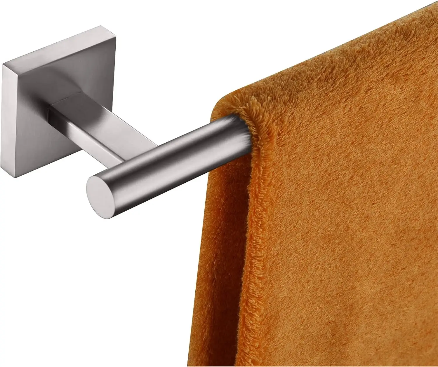 

Bath Towel Holder Bathroom Accessories Towel Bar for Toilet Kitchen Necklace Holder 20 Inch Brushed Nickel Stainless Steel