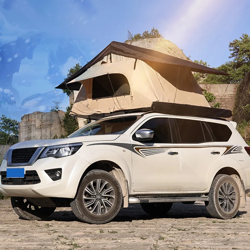 1.4 Meters Off Road Overland Camping Car Roof  Windproof Soft Top  Outdoor Waterproof Camping Car Rooftop