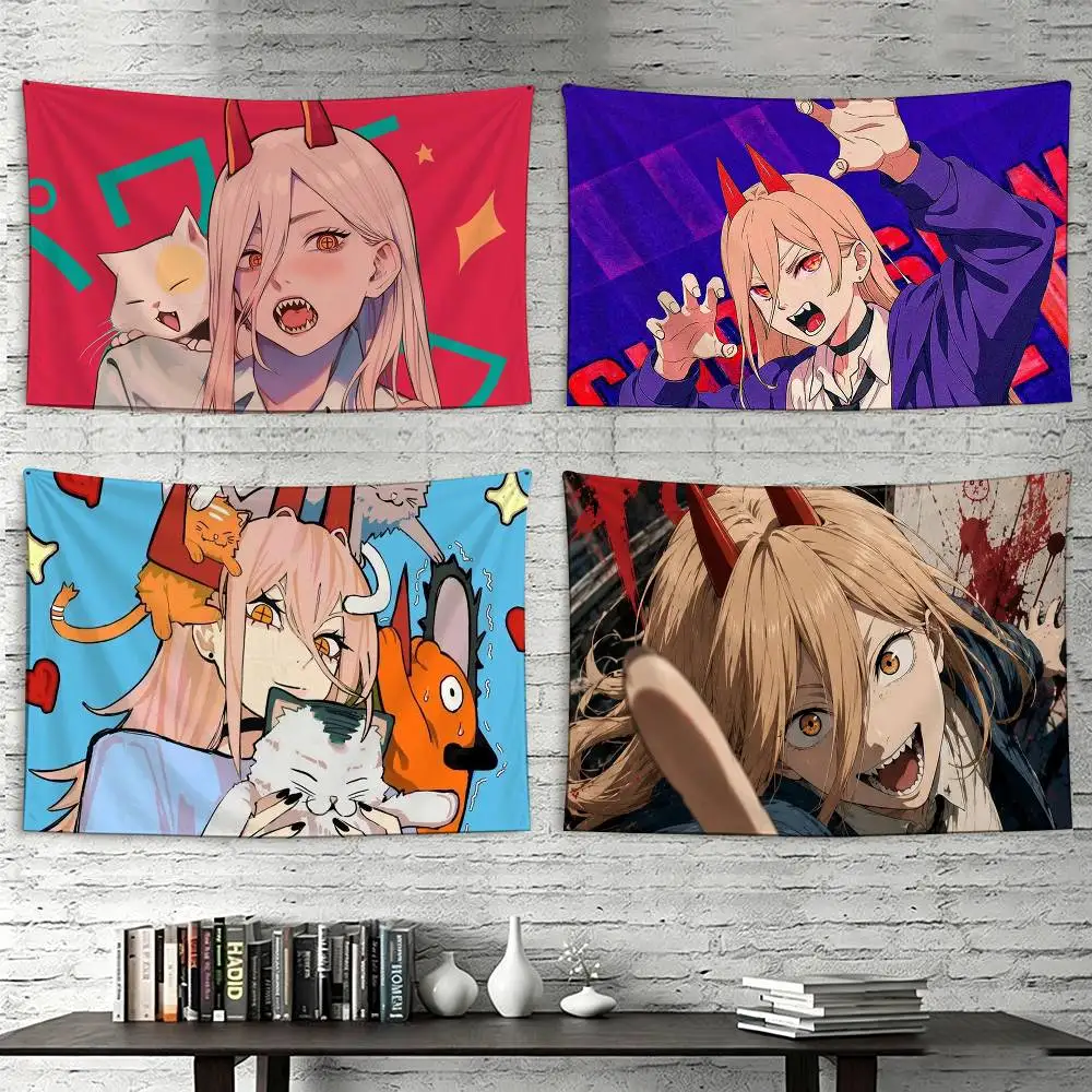 

Power Anime Flags Suitable For Party Club Outdoor Interior Wall Decoration Banner Fans Gift