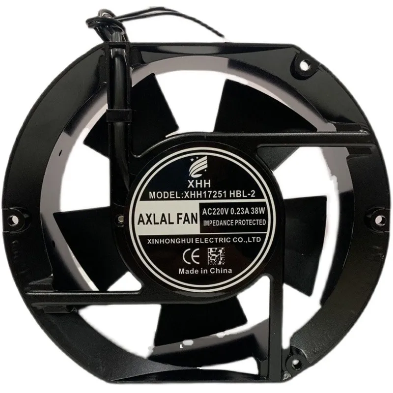 

NEW ORIGINAL XHH17251HBL-2 AC220V 0.23A 38W 17251 172*51mm COOLING FAN