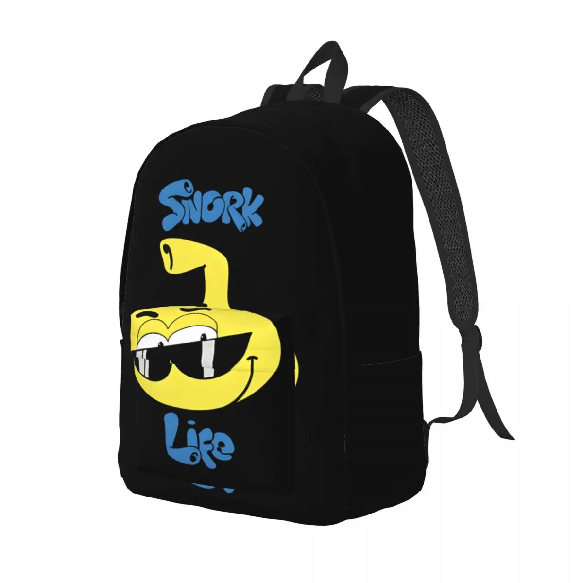 For School Stop Wasting Time And Start Snorks Sturdy Shoulder Cool Snorks Book Pack For Women Kid Bookbag Birthday Gift