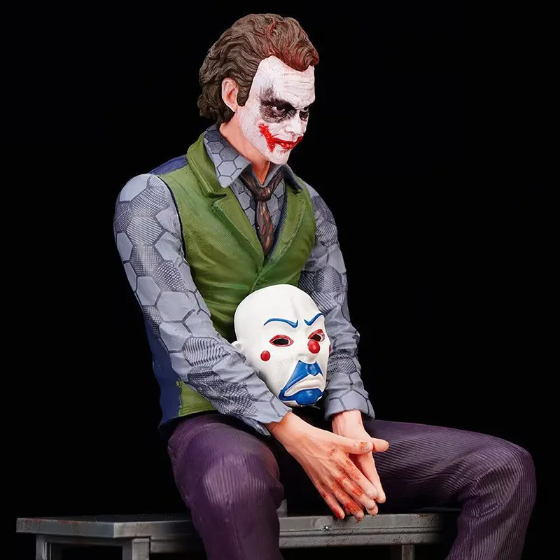 28cm Dc samobójstwo oddział Joker Heath Ledger ciemny rycerz model figurki statua lalka kolekcjonerska zabawka dekoracja prezenty