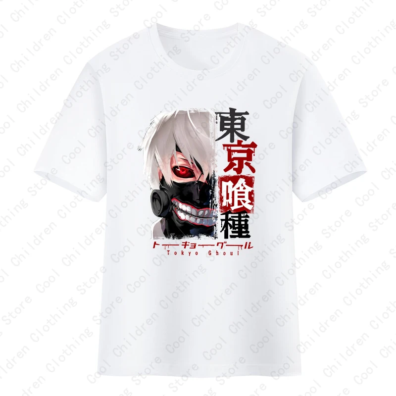 

Футболка с изображением аниме «Токийский гуль», «Паук-лилия», мужские и женские крутые хлопковые футболки с графическим принтом Kane Kiken, уличная одежда больших размеров, футболки для пар