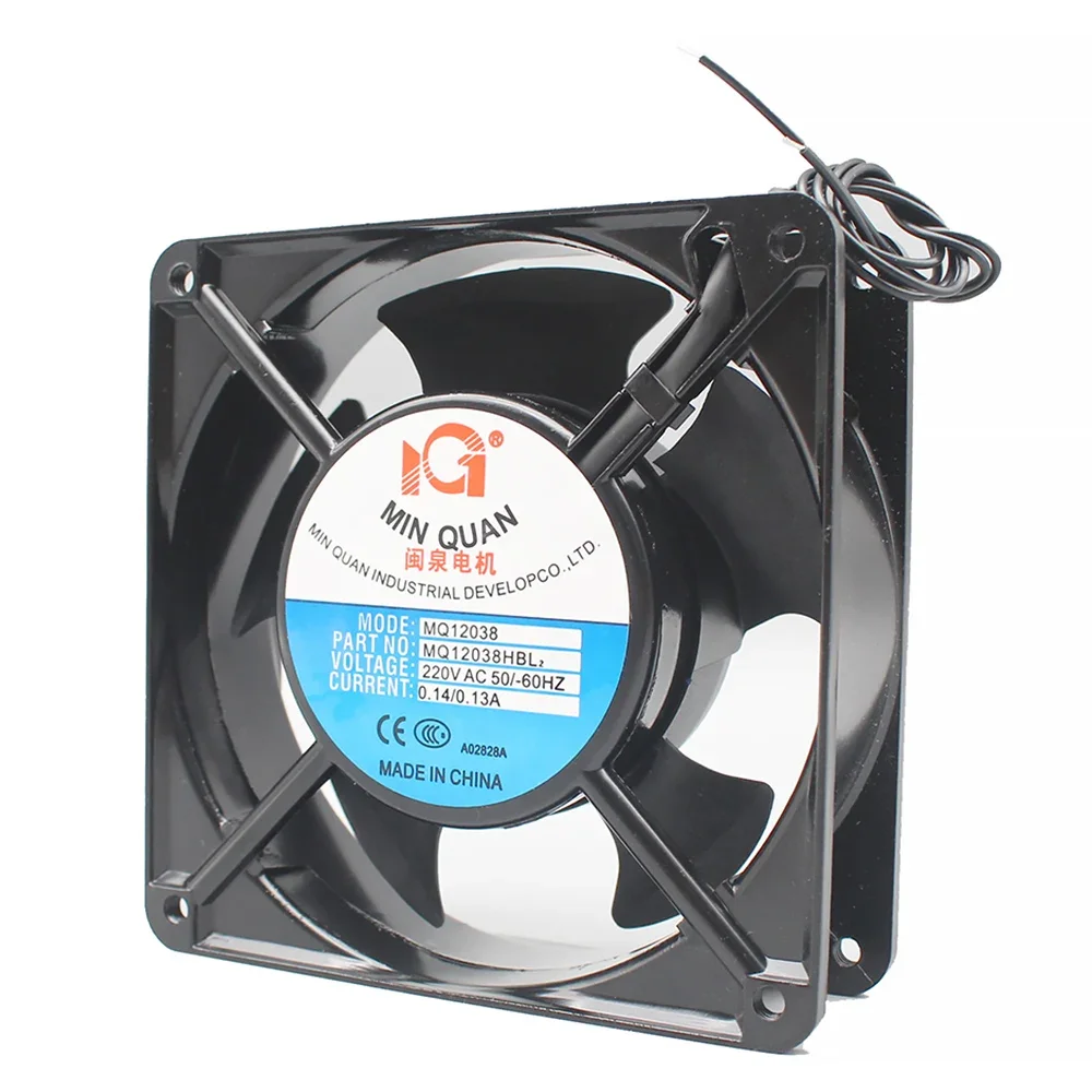 

For Min quan motor MQ12038HBL2 / HSL2 220V 12CM axial fan industrial chassis fan cooling fan