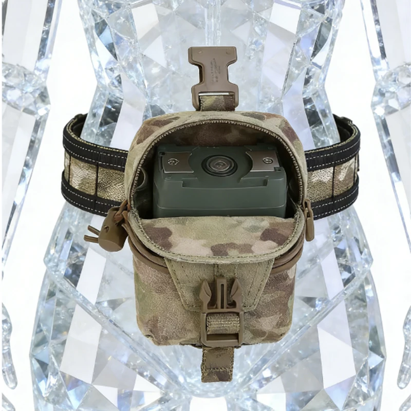 

Tactical Frag Pouch Multi-Purpose Grenade Pouch with Waist Belt Storage for Outdoor Hunting Accessories