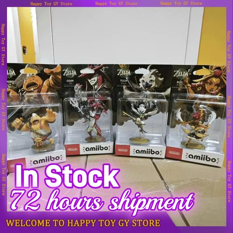 ARTSWIFT Amiibo The Legend of Zelda: Tears of the Kingdom Yunobo Sidon Tulin Riju Аниме-фигурка Nintendo Switch Game Peripheral