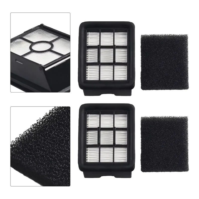 

TCF-Replacement Parts For BISSELL Crosswave HF3 3598N,HEPA Filter Kit, Compatible With Nass Vacuum Cleaner,Easy To Replace