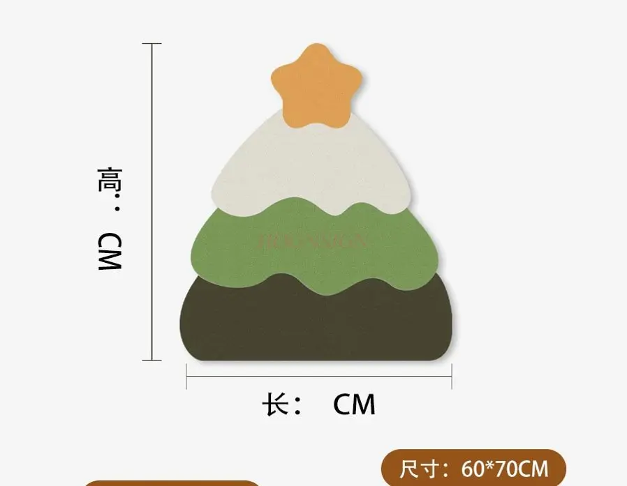 1 قطعة ملصقات جدار شجرة الكعكة مخصصة ورأى الديكور الإبداعي ورأى صور جدار غرفة الأطفال الديكور