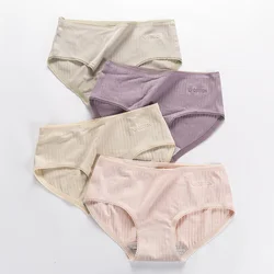 Plus Size Women Cotton Underwear Panties Seamless Sexy Items Underpants Briefs For Ladies Female Solid Color Panty Lingerie