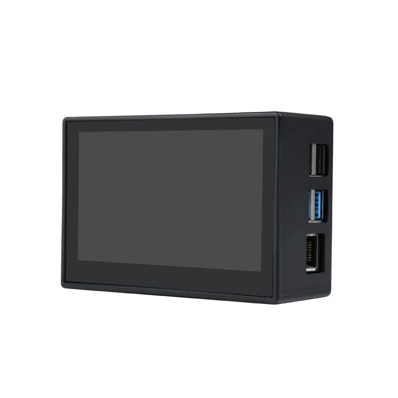شاشة Raspberry Pi 4.3 بوصة DSI MIPI 800x480 4.3 بوصة شاشة لمس سعوية IPS تعمل باللمس LCD لـ Pi 5/4B/3B+/3A+/3B/2B/B+/A+