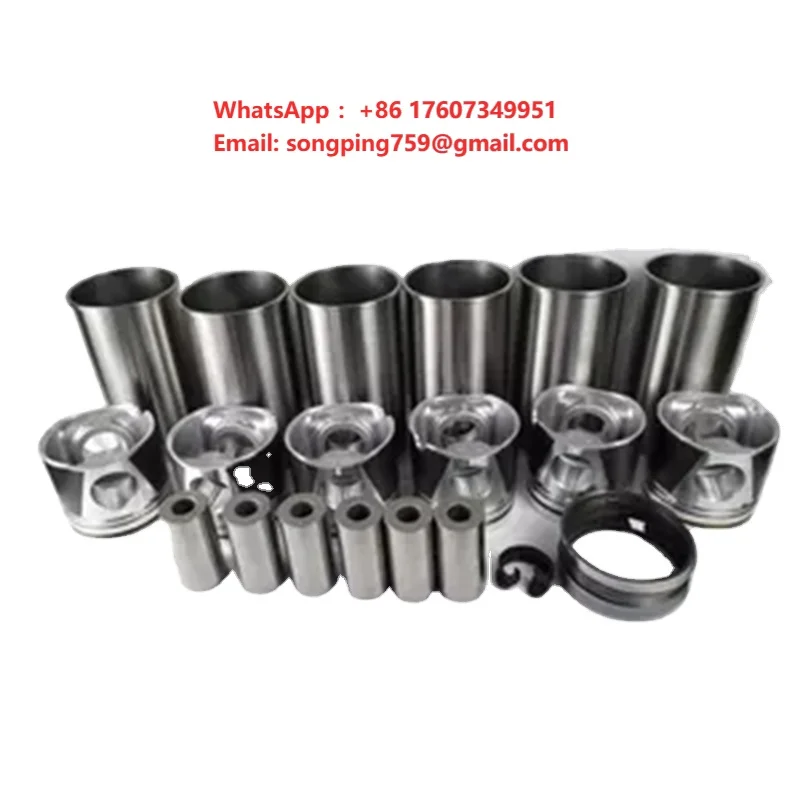 WP10 Engine Repair Kit Piston Assembly WP12 Four Matching 612600900075 612600900080
