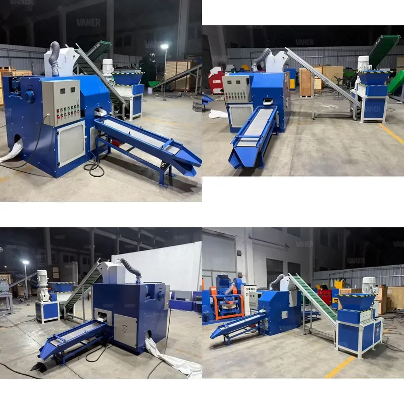 2026 Hot Canton Fair Wholesale VANER Equipment Metal Shredder Blades Scrap Wire Granulator for Copper Metal Shredder for