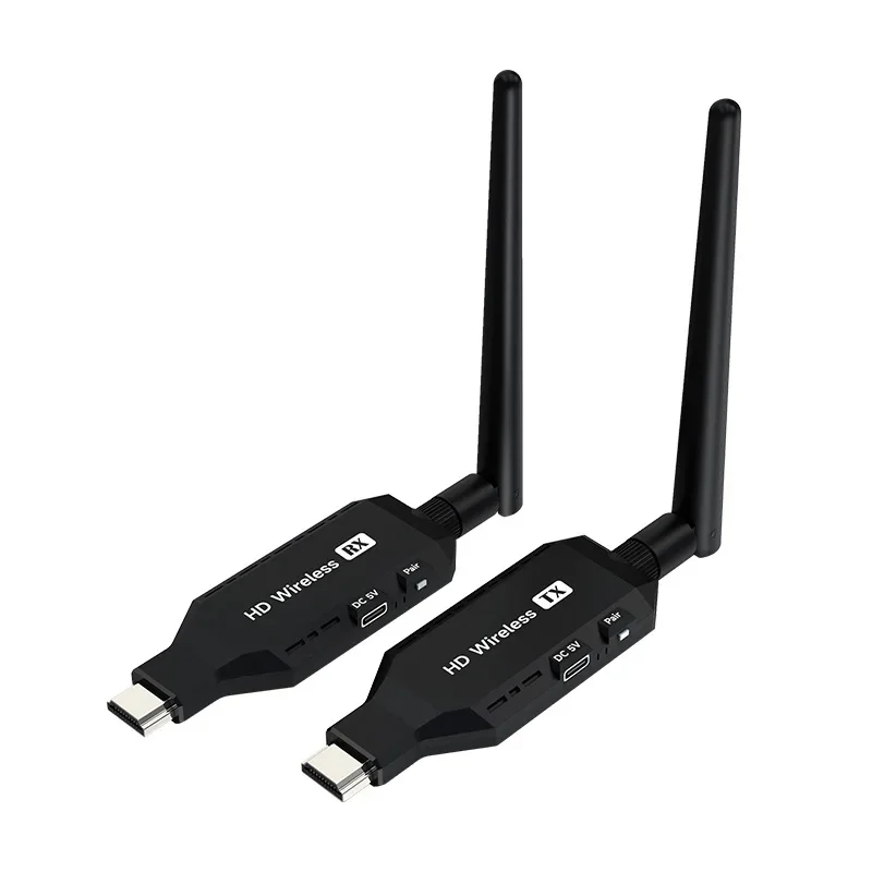 1080p 50m HDMI Extender Wireless Video Transmitter or Receiver Screen Share Display for PS5 Computer Camera PC To TV Projector