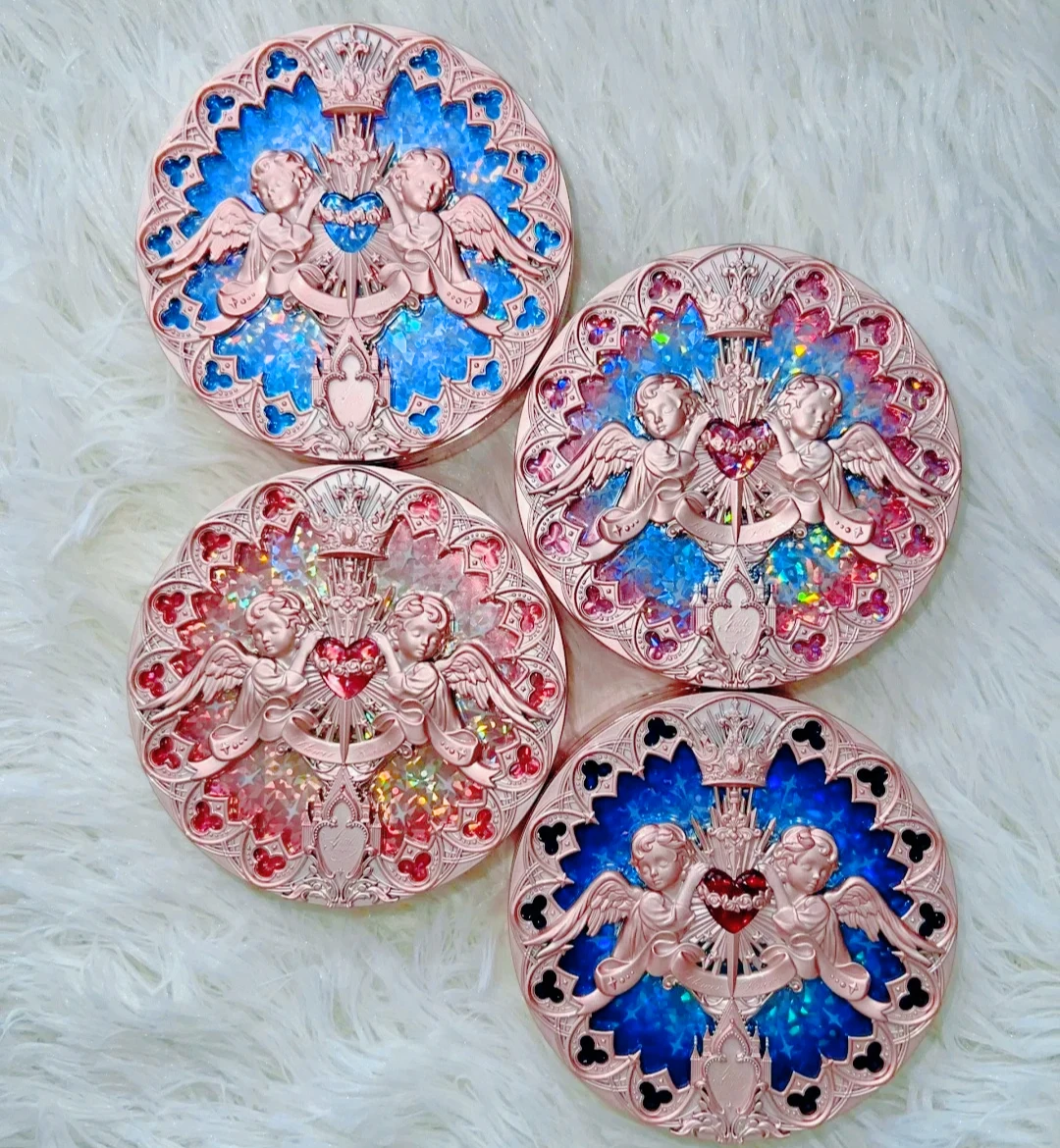 

Flower Knows Little Angel embossed highlight naturally brightens the water and gives a three-dimensional feel