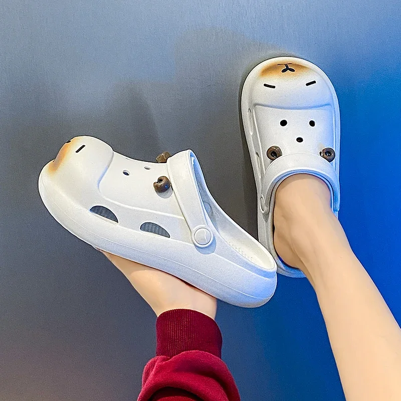 

Women's Summer Outerwear Beach Baotou Sandals Anti-Slip Sandals