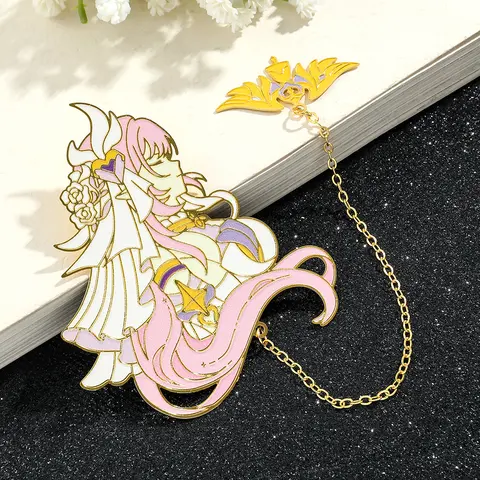 Honkai Impact 게임 그림 시리즈 술 게임 팬 컬렉션 선물이있는 Elysia 북마크 친구 애인을위한 북마크