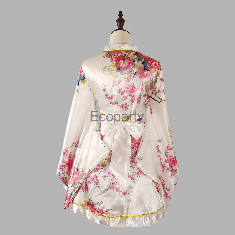 Costume Kimono Japonais Traditionnel pour Femme, Robe Sakura EntreMiHaori, Kawaii, pour Bol, Anime Cosplay, Costumes de Spectacle sur Scène