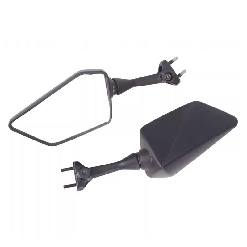 1pair Black Aluminum Motorcycle Rear View Mirrors Side Mirrors for Kawasaki Ninja 250 250R EX250 K8F 2008 2009 2010 2011 2012