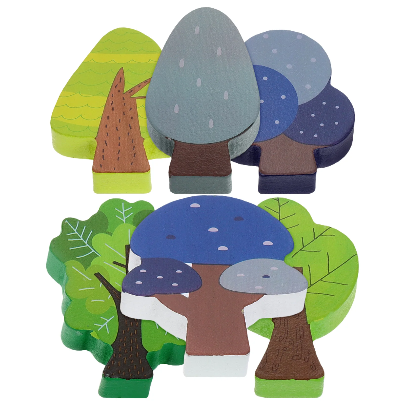 

Track Scene Accessories Tree Wood Decorative Trees The Train Toy Tracks Railway Decoration