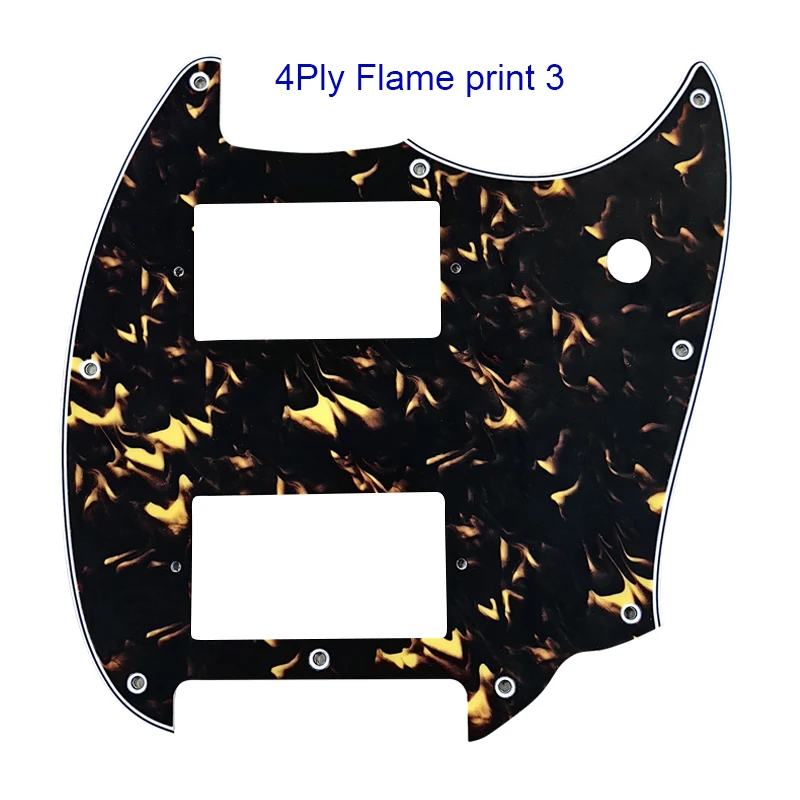 Xin Yue Guitar Parts For - Squier Bullet Mustang Whit PAF Humbucker Pickups Pickguard Guitar Multicolor Options