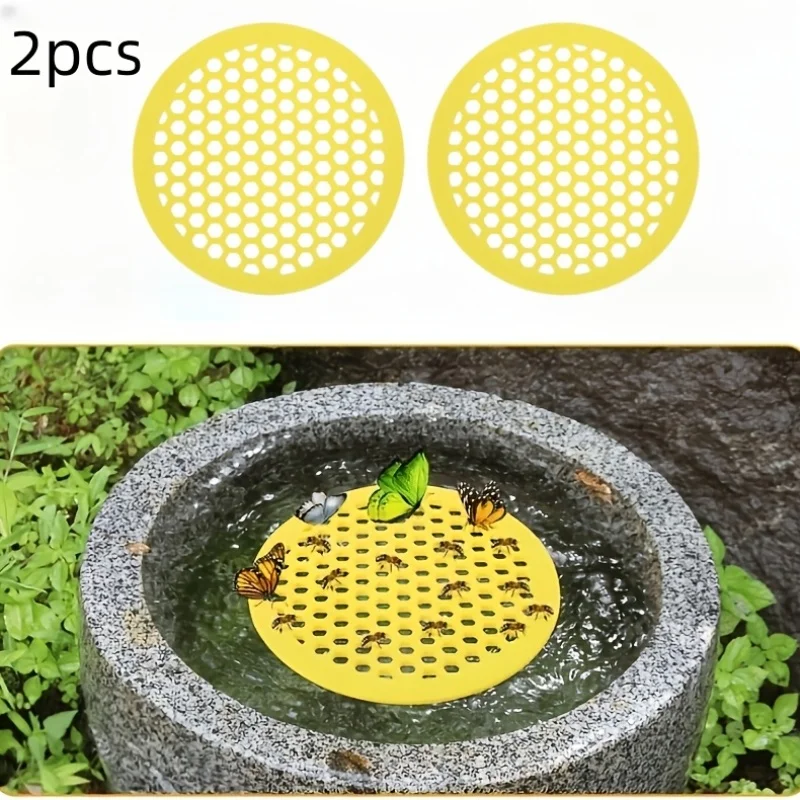 2pcs Butterfly for Bee Water Dispenser,Serving As a Watering Point for Bees And for Bees,a Water Garden for These Pollen Insects