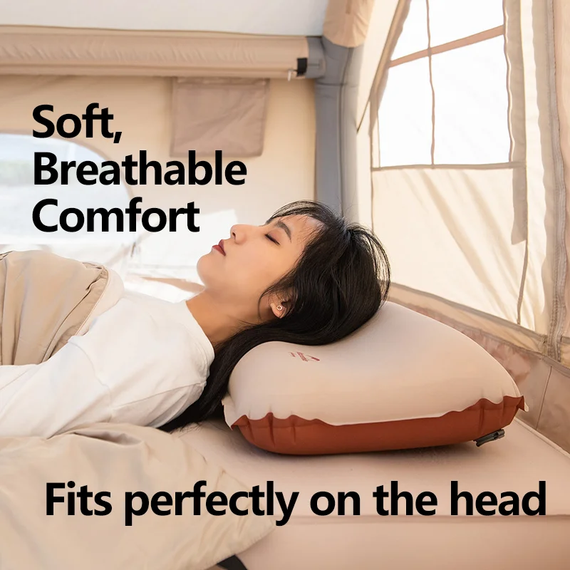 Naturehike3D Silent High Resilience Foam Camping Pillow Portable Ultralight Comfort Easy Storage Outdoor Hiking Camping Pillow