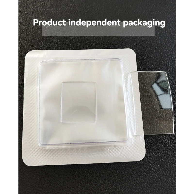 Para reloj de tanque Cartier, espejo cuadrado con parte trasera de tortuga, doble puente, barril de vino, cubierta de reloj de cristal mineral, piezas de repuesto