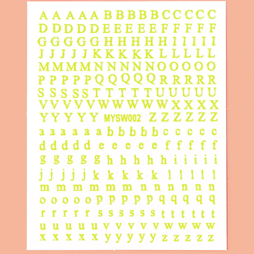 文字ネイルアートステッカー 12 シートグリッター自己粘着英語アルファベットデカールネイルアートデザイン装飾アクセサリー DIY 用