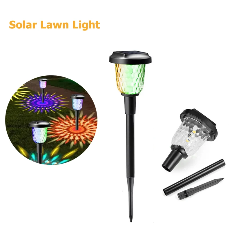 

Solar Outdoors Lights New Garden Lamps Powered Waterproof Landscape Path For Yard Lawns Patio Christmas Decoration LED Lightings