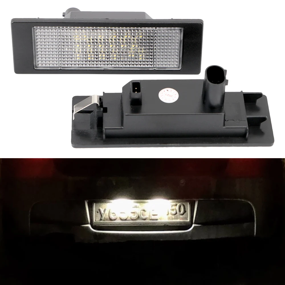 

Для BMW E81, E87, E63, E64, E89, Z4, F20, F21, 2 шт./лот, 24 светодиода, лампа для багажника, Автомобильный светодиодный номерной знак, освещение без ошибок, Автомобильный источник света