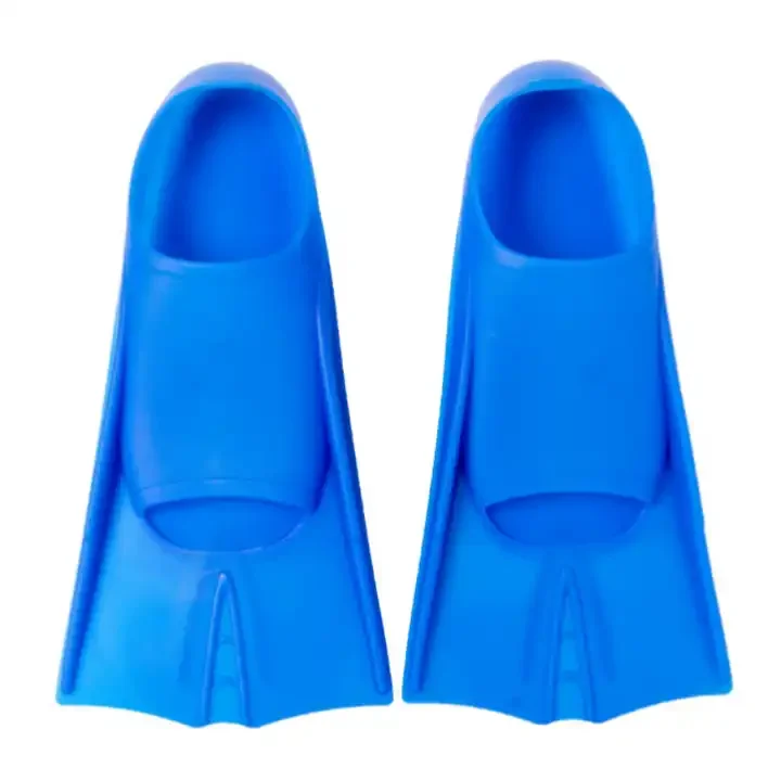 

Silicone Training Swim Fins Diving Flippers Unisex Short Silicone Swimming Fins