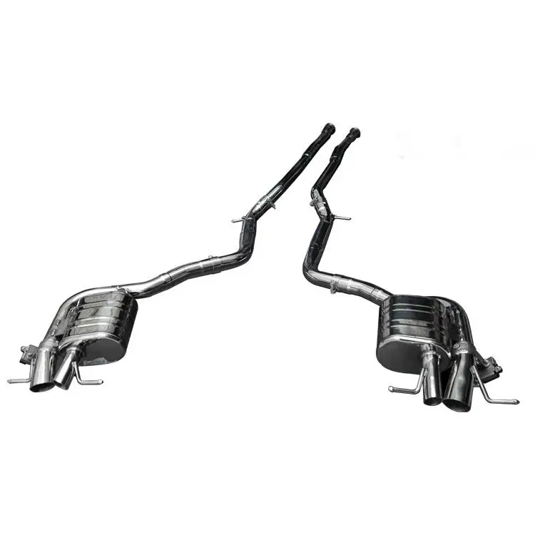 

Высокопроизводительные выхлопные трубы Valvetronic Cat-back из нержавеющей стали для Mercedes Benz S-Class W223 W222