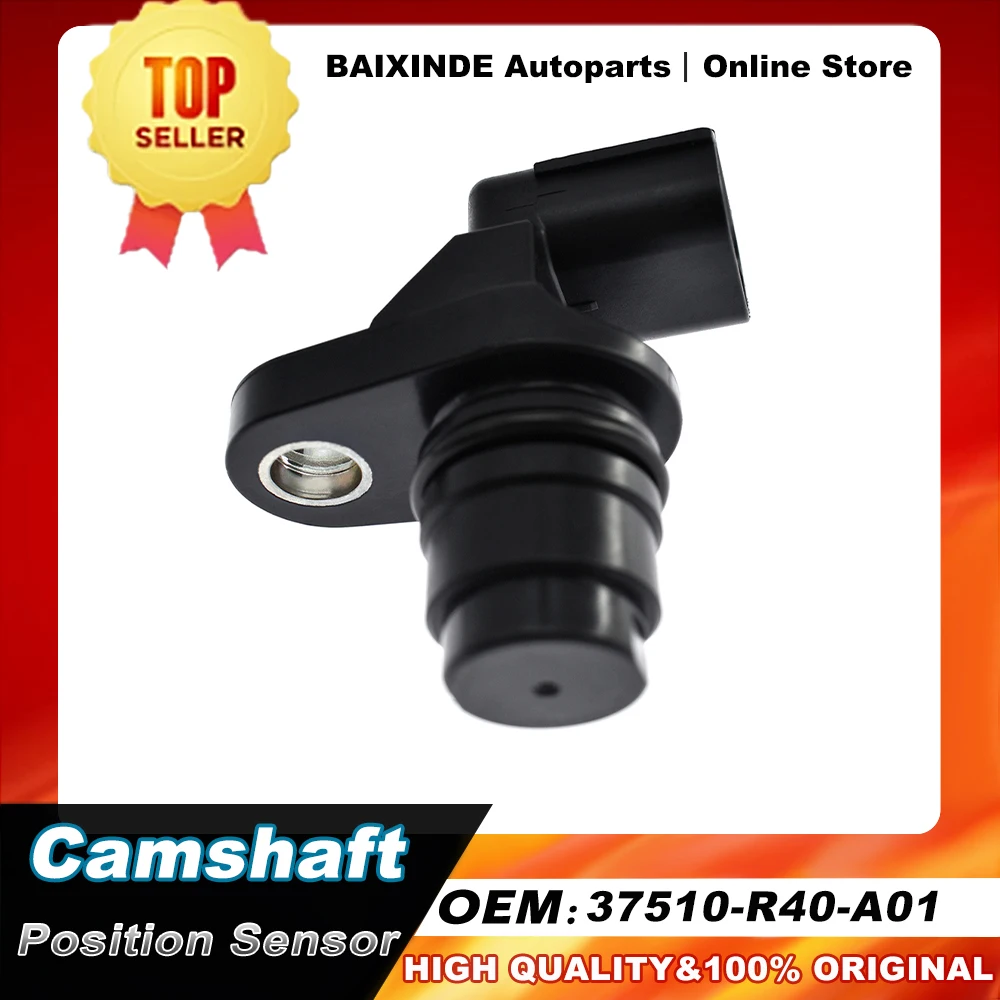 1PCS OEM 37510-R40-A01 37510R40A01 Camshaft Position Sensor Cam Shaft For Honda- Accord Crosstour Civic- CR-V Acura- 2.4L