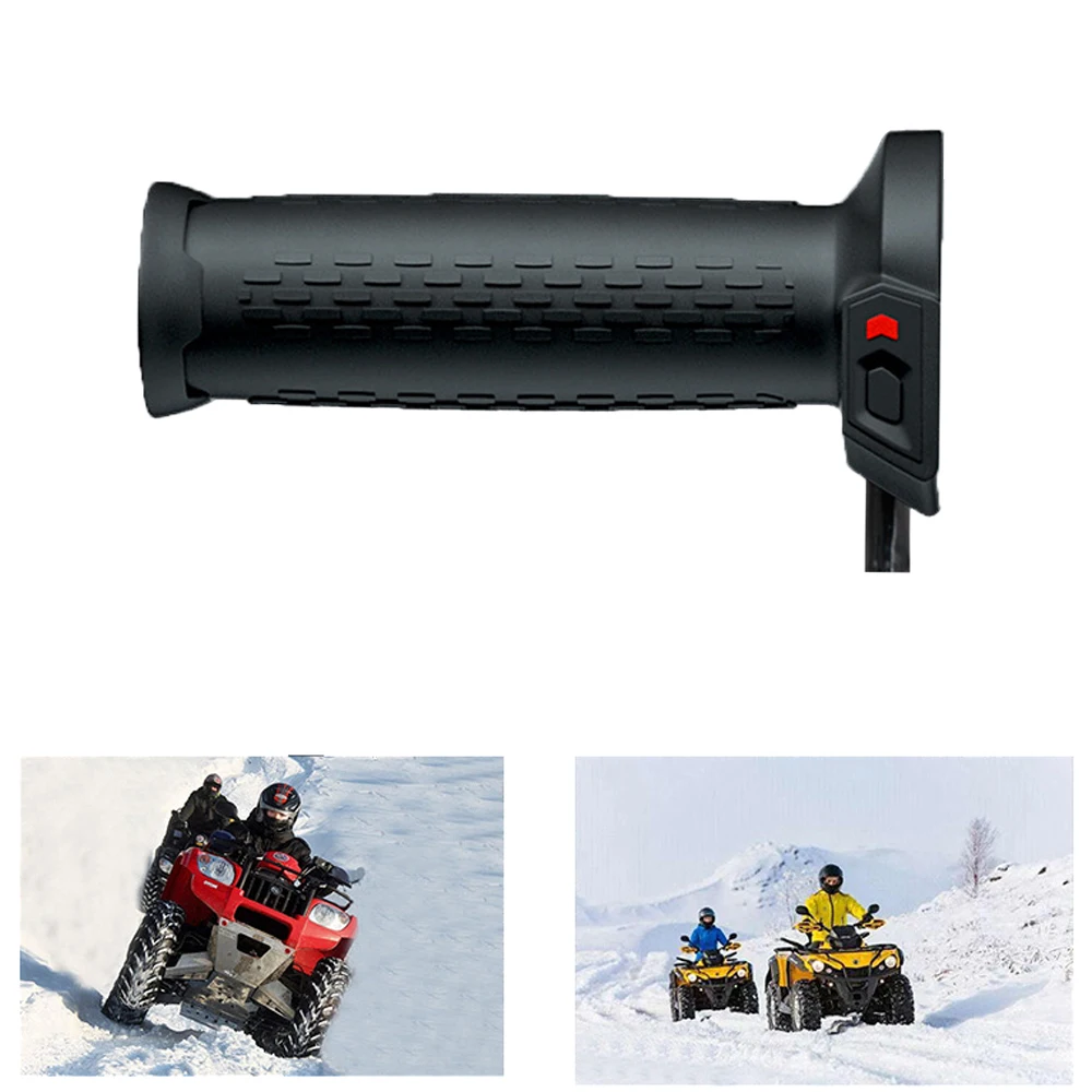 12v 22mm Motorcycle Heated Grips ATV Scooter Electric Hot Handlebar 5 Gears Adjust Temperature Hot Warmer Handlebar