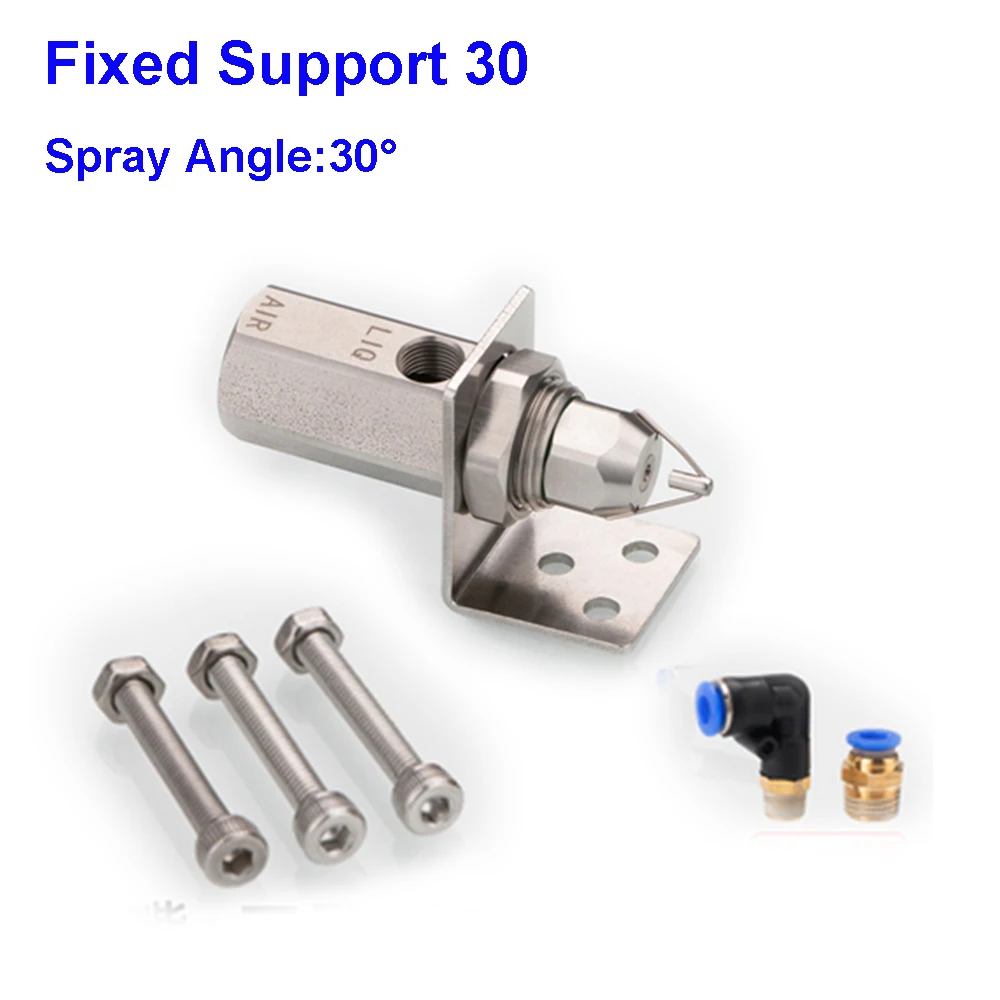 Edelstahl Ultraschall Zerstäubung Düse Spray Luftbefeuchter mit Zubehör Geruch Control S304 Trockene Nebel Staub Unterdrückung Düse – Detail 10