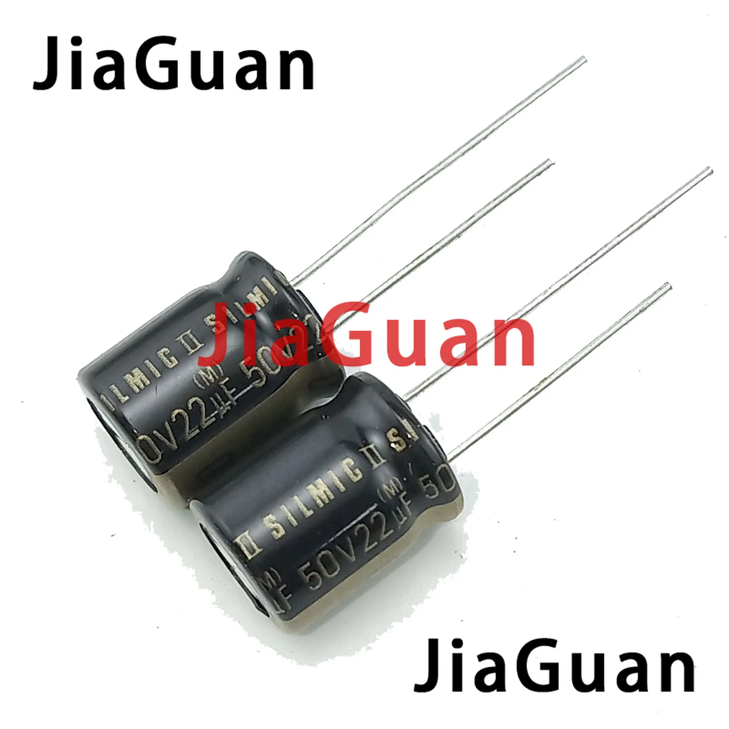 10PCS NEW ELNA RFS SILMIC II 22UF 50V 10X12.5MM SILMICII 50V22UF hot sale SILMIC2 50v 22uf Black gold audio