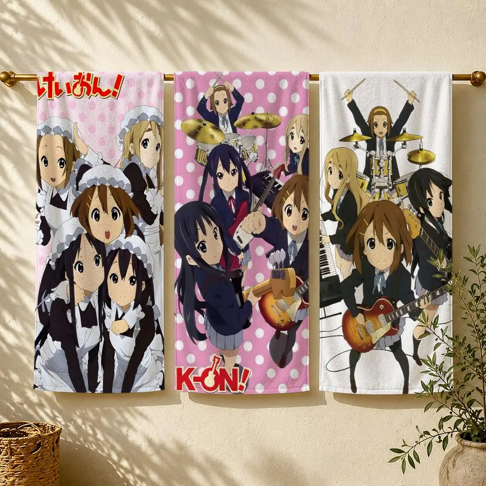 Anime K-K-ON! Towel Towel beach towel, quick drying absorbent bath towel for Swim,Gym,Camping,Outdoor hot