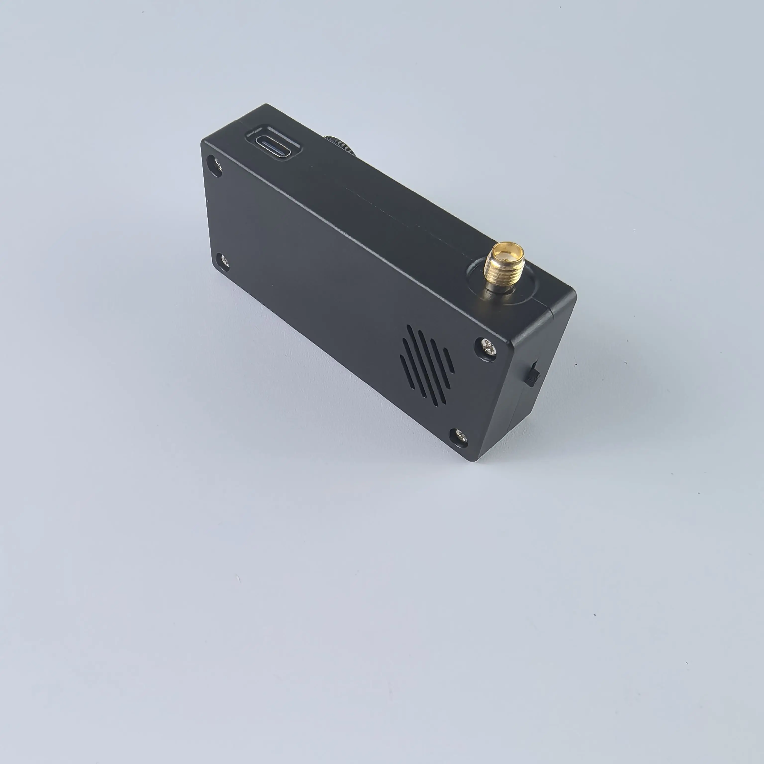 راديو ATS MINI Pocket SI4732 DSP معدني أسود باستخدام الحاسب الآلي، جهاز استقبال صغير كامل النطاق، SW LW AM FM SSB،