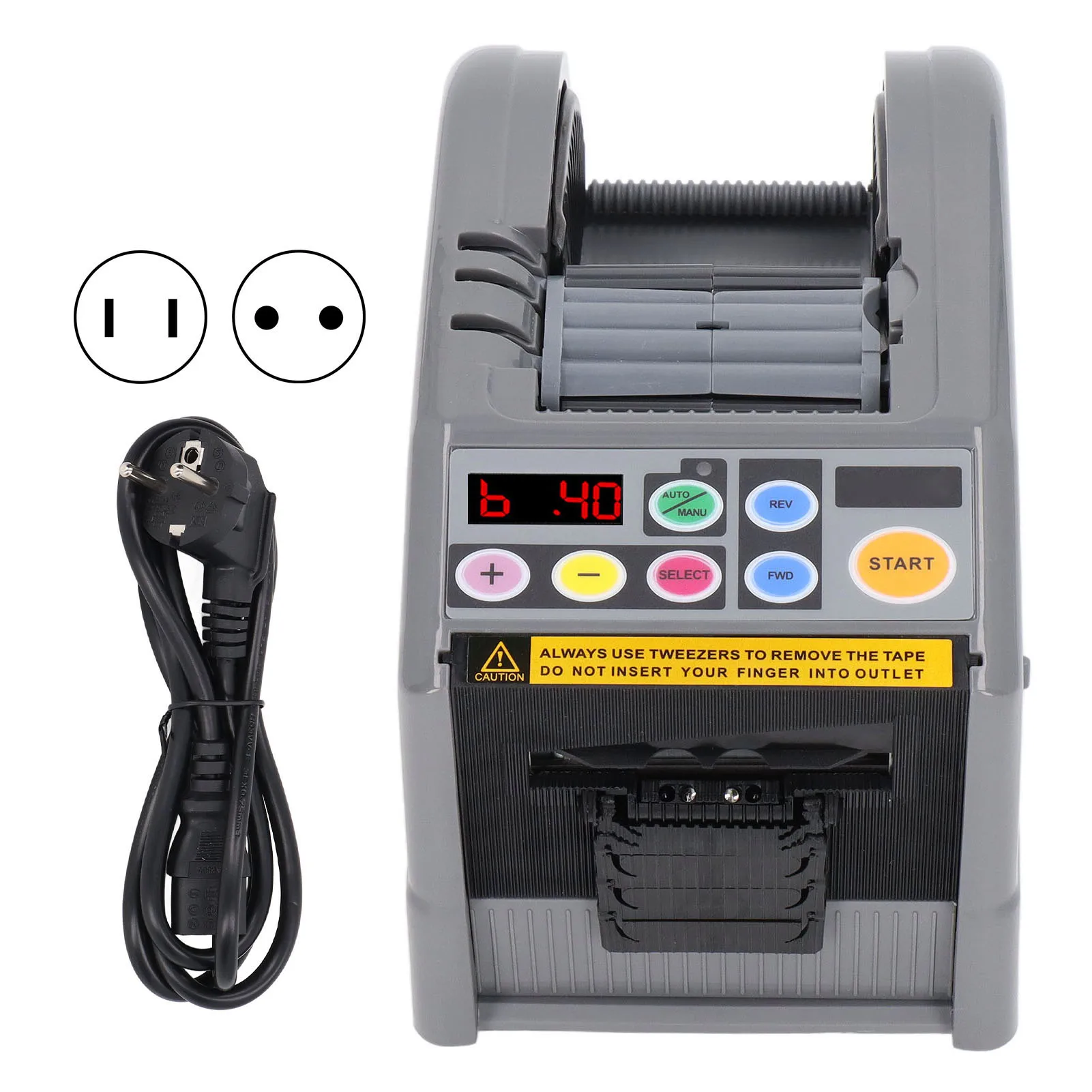 

Auto Tape Cutter Electric Tape Cutter Automatic Tape Dispenser Electric Auto Manual Cutter Dual Cutting Machine for Home