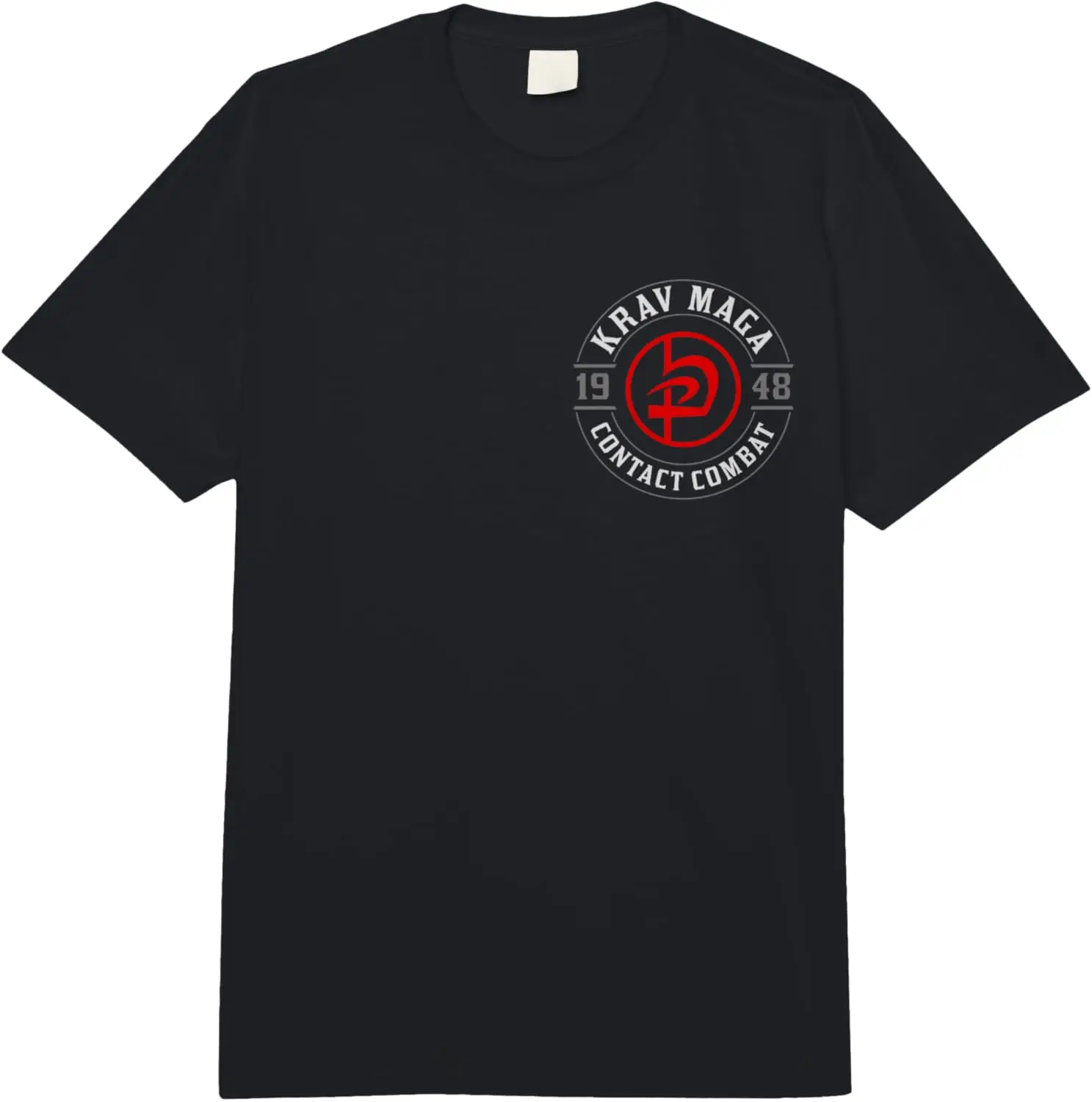 Old School Krav Maga Hebräisches Symbol Logo Damen & Herren Komfortfarben Erwachsene Schwergewicht T-Shirt