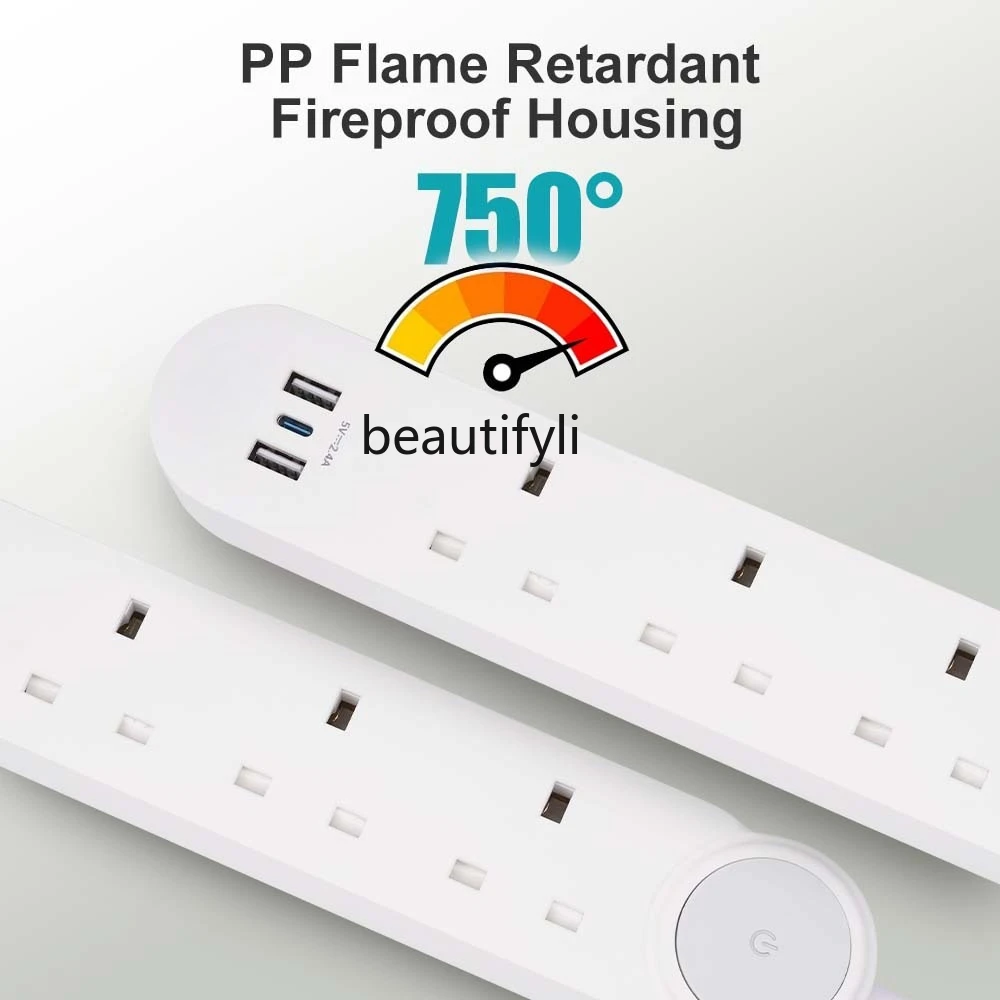 Three-hole position, multi-function British standard universal expansion socket