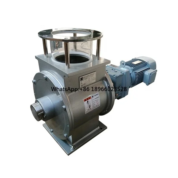 rotary airlock valve for used machine for food industry