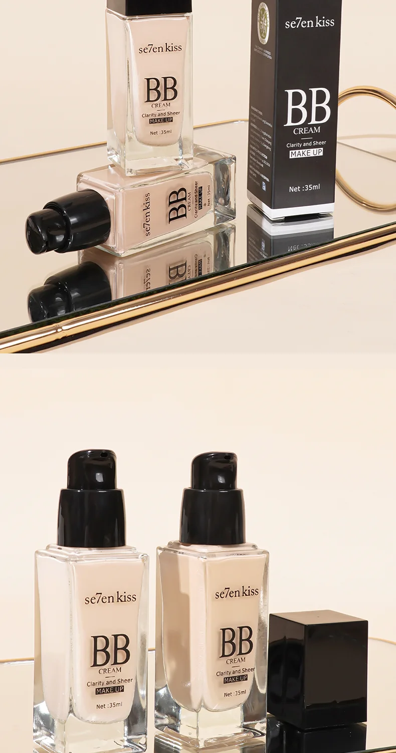 Lightweight Waterproof BB Cream, Long-Lasting Formula, Refreshing and Comfortable, Creating a Natural Makeup Look S994dc2821adc43c59e57849ffe6a454bW